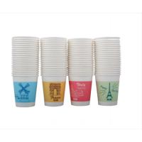 妙洁（MIAOJIE） 一次性纸杯 世界风情杯 MDCBF80 250ml*80只 (单位:包) 新老包装随机发货