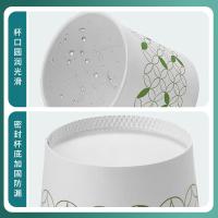 齐心（COMIX） 一次性纸杯 L303 200ml；14*27cm 50个/包 (单位:包) 新老包装随机发货 白色
