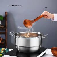 艾逸瑶选 兰斯欧式多用双层蒸锅 CJ-21016-2 28cm 含盖 10个/箱 (单位:个) 新老包装随机