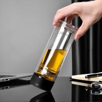 果兹（GUOZI） 星辰商务双层玻璃杯 GZ-S59 350ml (单位:个) 黑色