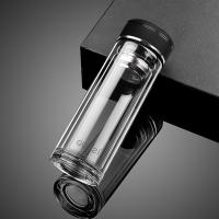 果兹（GUOZI） 星辰商务双层玻璃杯 GZ-S59 350ml (单位:个) 黑色