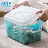 茶花（CHAHUA） 精美收纳箱 2822 8.5L；34* 24.5*18.5cm 1个/箱 (单位:个) 颜色随机