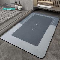 大江 科技绒浴室地垫 贝加尔湖畔 40*60cm (单位:个) 蓝