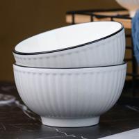 百斯克 爱家竖纹16件餐具套装 BSK-TT230510 4.5英寸碗*6 三弯勺*6 7英寸盘*4 (单位:套)
