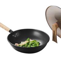 康巴赫 匠心无涂层炒锅 炒锅系列 KGZ-C32T 32cm 6个/箱 (单位:个) 黑色