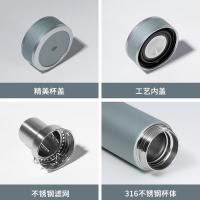 万象 不锈钢真空保温杯 H97L 500ml (单位:个) 烟蓝色
