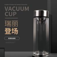 艾逸瑶选 乐尚双层玻璃杯 CJ-21119 400ML (单位:个) 新老包装随机发货