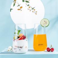 果兹（GUOZI） 春露绿茶杯 高硼硅玻璃 GZ-S63 500ml*2 (单位:套)