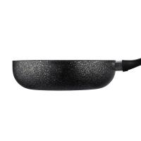 赫曼德 不粘锅三件套 麦饭石 HMD-9731 28cm炒锅+24cm汤锅+24cm平底锅 (单位:套) 黑色