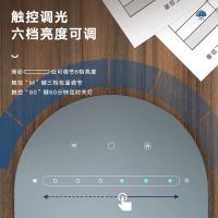 得力（deli） 台灯 可折叠 LF201 424*118*454mm (单位:个) 灰色