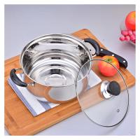 斯弥儿 不锈钢汤锅 SMR-05GJ 24cm (单位:个)