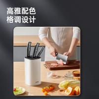 炊大皇（COOKER KING） 锋锐刀具 五件套 FR05DJ 水果刀*1+三德刀*1+切片刀*1+砍骨刀*1+刀座*1 (单位:套)