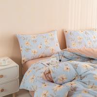 多喜爱（Dohia） 全棉四件套 香溢满庭 被套203*229cm 床单245*230cm枕套74*48cm*2 (单位:套)