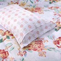 富安娜（fuanna） 床品四件套 芳华雅韵 被套203*229cm 床单230*240cm 枕套74*48cm*2 (单位:套)