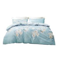 罗莱家纺（LUOLAI） 全棉四件套 寻光若汐 被套200*230cm床单230*240cm枕套48*74cm*2 (单位:套)