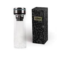 艾逸瑶选 臻尚双层玻璃杯 CJ-21117 300ML (单位:个) 新老包装随机发货