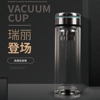 艾逸瑶选 臻尚双层玻璃杯 CJ-21117 300ML (单位:个) 新老包装随机发货