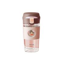 大嘴猴（Paul Frank） PFD230A 430ml 高硼硅玻璃杯（单位：个)颜色随机
