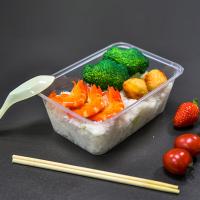 芳草地 3G6014 一次性打包餐盒 带盖 长方形 1000ml 50只（单位：箱）