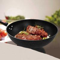 艾逸瑶选 艾萨克麦饭石锅具 三件套 CJ-21099 30cm炒锅+24cm汤锅+24cm煎锅 5套/箱 (单位:套) 新老包装随机