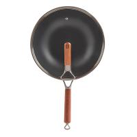 三禾（SANHO） 0涂层微纳不粘轻铁锅 TC32T4 32cm (单位:个)