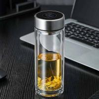 希诺 XN-6596 双层玻璃杯 410ml (单位: 个)