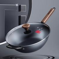 康巴赫 有钛无涂层不锈铁锅 KGY-C32T 32cm (单位:个) 黑色