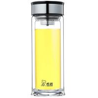 希诺 XN-6902 双层玻璃杯 360ml  ( 单位 :个)