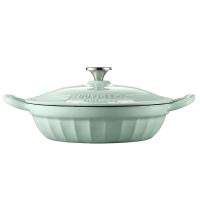 北鼎 珐琅铸铁 焖焗锅 锅具 28cm 绿色（单位：个）