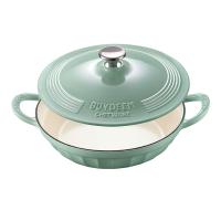 北鼎 珐琅铸铁 焖焗锅 锅具 28cm 绿色（单位：个）