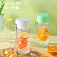 百斯克 双盖便携塑料杯 BSK-BS2401060 600ml (单位:个) 颜色随机
