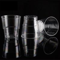 宜洁（yekee） Y-9362 PP一次性塑料杯/航空杯 180ml 10只/包  （单位：包） 透明