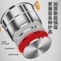 荣事达（Royalstar） RG-ZG30CZ 三层蒸锅 锅具 6L 不锈钢色（单位：个）