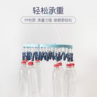 茶花（CHAHUA） 梅花型多夹头衣架 0793 32*32cm (单位:个) 蓝色