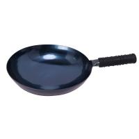 金卫德 手打无涂层铁锅 味来可期 JWD-009 32cm 含盖送锅铲 (单位:个) 黑色