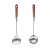 BTSM BT-CT02 不锈钢锅铲汤勺两件套 汤勺40cm+锅铲42cm（单位：套）