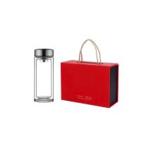 超亿 轻逸双层玻璃杯 300ml CYG-6005 300ml (单位:个) 透明色