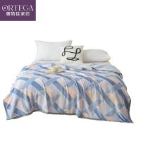 奥特佳（ORTEGA） 雪貂绒毛毯 ST010067 200*230cm (单位:条) 蓝色