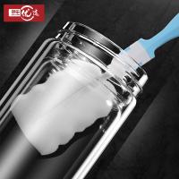 邮乐优选 双层玻璃杯 天吉盖 yx-ly-003 320ml (单位:个) 颜色随机