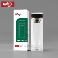 邮乐优选 双层玻璃杯 天吉盖 yx-ly-003 320ml (单位:个) 颜色随机