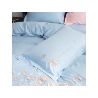 奥特佳（ORTEGA） 四件套 陌上天丝家纺 JF010215 被套200*230cm床单250*260cm枕套48*74cm*2 (单位:套) 天蓝色