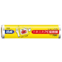 洁成 手撕点断PE保鲜膜 JC3320 30cm*210m*700张 (单位:卷) 透明