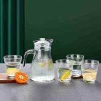 皖亭 WT-FY-2105 枫雅水具五件套 1壶1200ml+4杯220ml (单位:套)透明