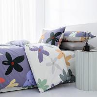 梦洁家纺 1050100810 恋青春磨绒床品四件套（被套200*230cm+床单230*250cm+枕套48*74cm*2）（单位:套）