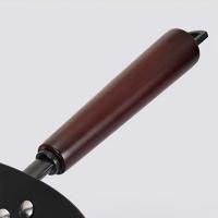 栢士德（BYSTON） BST-166D 铸铁炒锅 32CM (单位: 个) 带锅盖