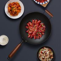 炊大皇（COOKER KING） BZ50557 炒锅二代极铁锅 34cm 曜石黑（单位：个）
