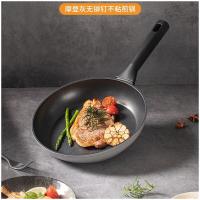 三禾（SANHO） 无铆钉不粘煎锅 LJ24K6 口径24cm (单位:个)