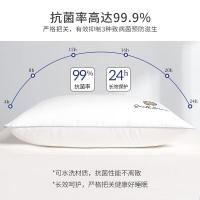 恒源祥（HYX） 全棉抗菌防螨纤维枕 小菊花 HYZT24 48*74cm*2 (单位:对)