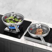 康巴赫 红点感温蜂窝煎锅 304不锈钢 KGW-J26W 26cm (单位:个)