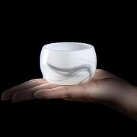 金镶玉 水墨琉璃玉瓷主人杯 陶瓷 50ml (单位:个)